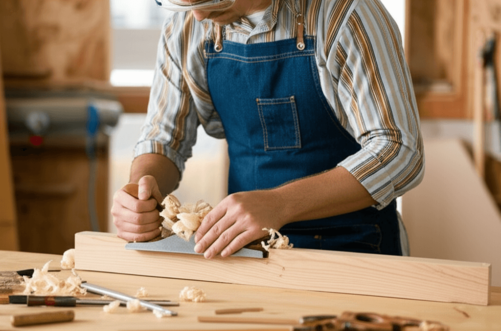 Carpenter working